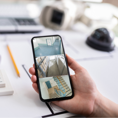 Myrtle Beach security camera feed on cell phone